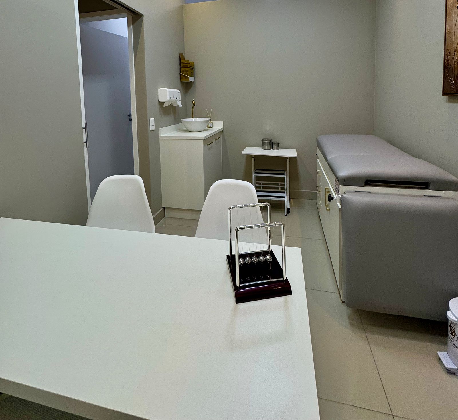 Sala de atendimento – visão geral
